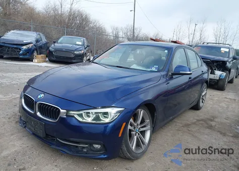 2016 BMW 328I xDrive z USA, uszkodzony, nr VIN WBA8E3G59GNT77623